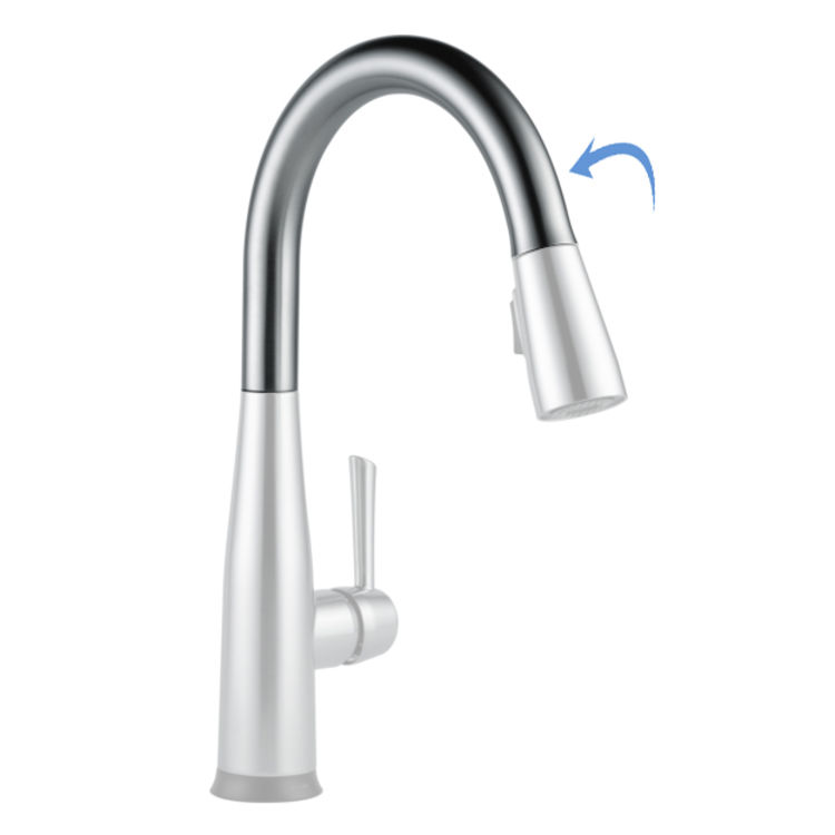 Delta RP80520AR Delta RP80520AR ESSA Kitchen Spout Assembly- Arctic Stainless