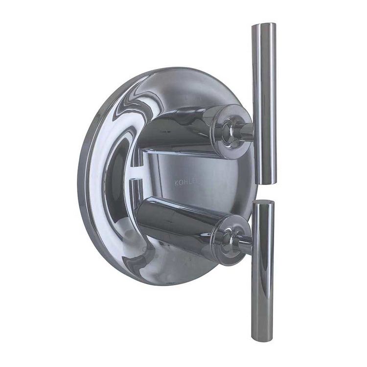 Kohler T14489-4-CP Kohler K-T14489-4-CP Purist Polished Chrome Stacked Thermo Valve Trim