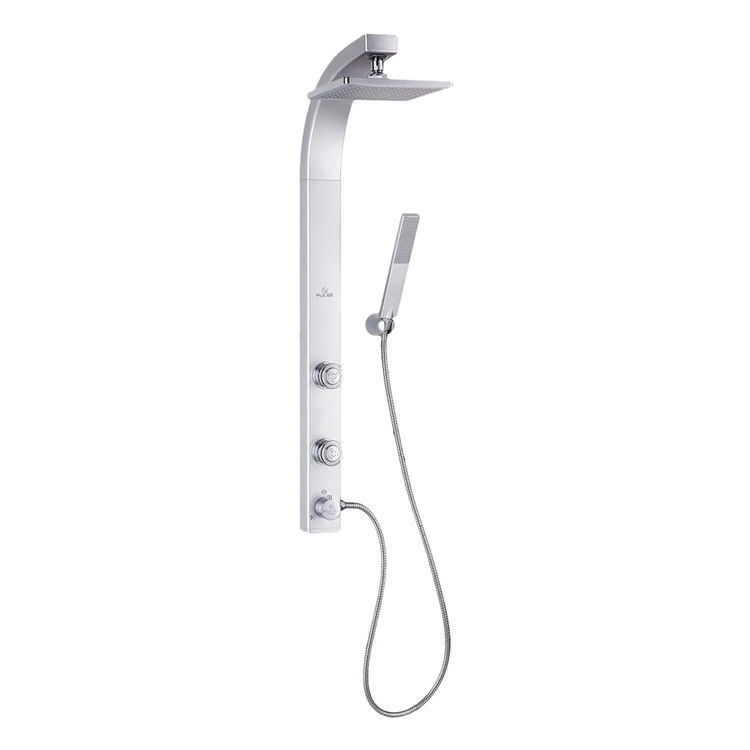 Pulse 1020-S Pulse 1020-S Splash ShowerSpa Showerhead System Surface-Mounted, Silver