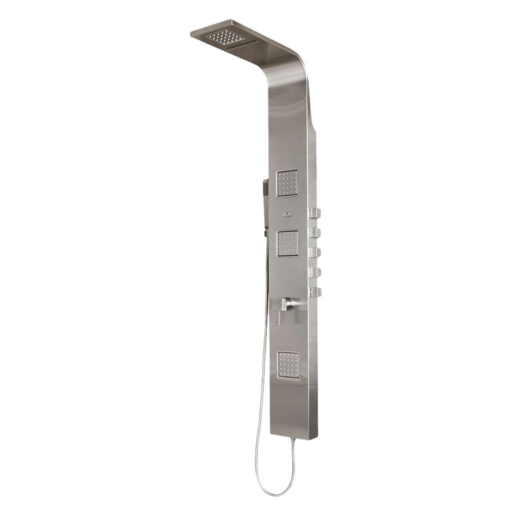 Pulse 1034 Pulse 1034 Waimea Oversized Body Jets ShowerSpa, Brushed Stainless Steel