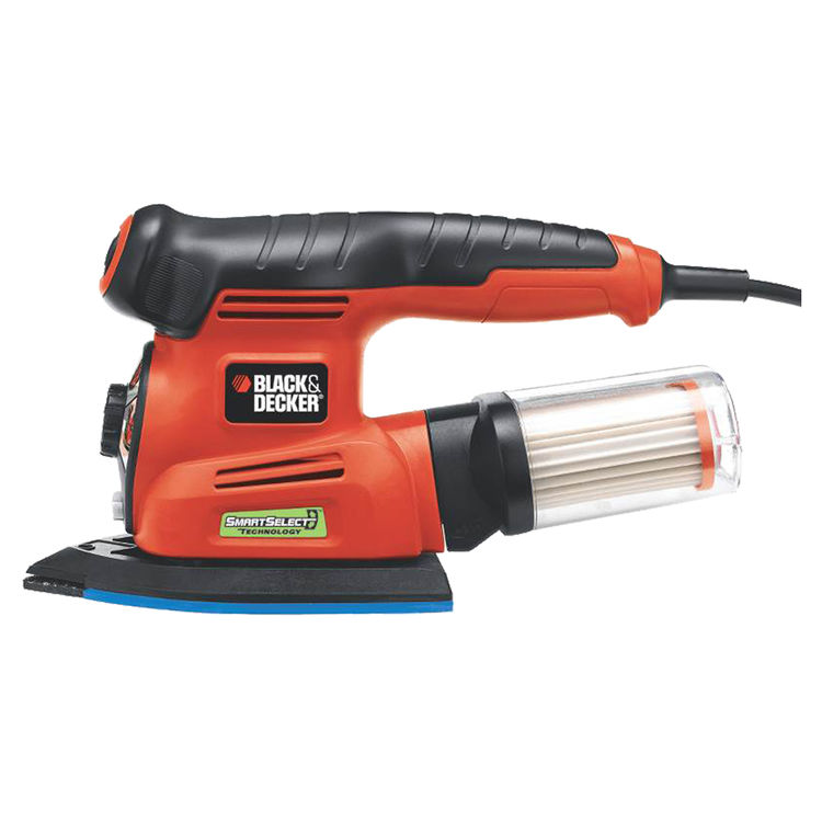 Black & Decker MS2000 SmartSelect MS2000 Corded Sander Kit, 2 A, 8500 opm