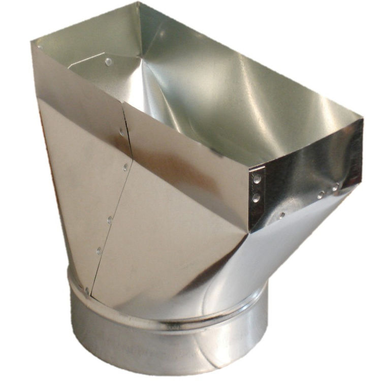 Duct Boots Angle End Plumbersstock - Hvac Wall Register Box