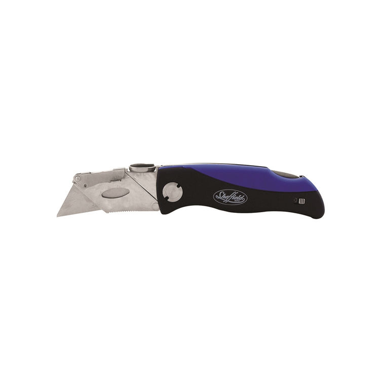 Sheffield 12119 Quick Change Lock Back Folding Utility Knife 9