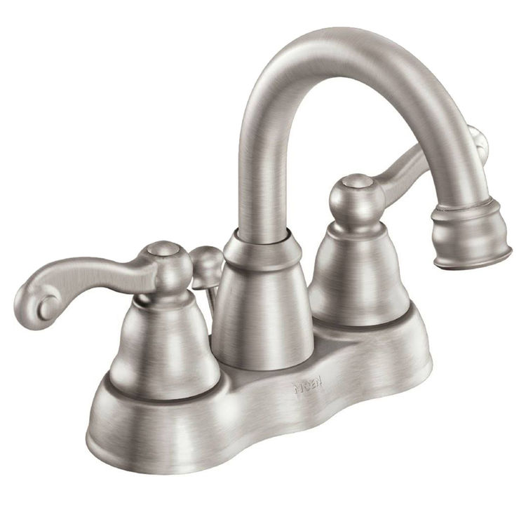 Moen WS84003SRN Traditional TwoHandle 4Inch Centerset Lavatory Faucet