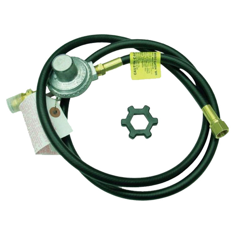 Mr Heater F273071 High Pressure Propane Hose/Regulator Assembly, 5 ft