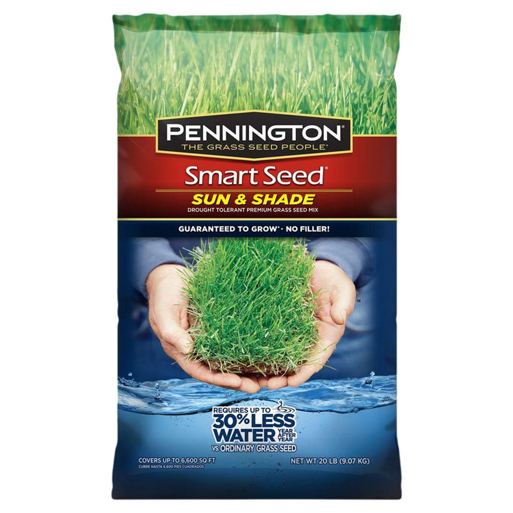 Pennington Seed 100086840 Pennington Seed 100086840 Smart Seed Grass Seed, Sun/Shade, 20 Lb