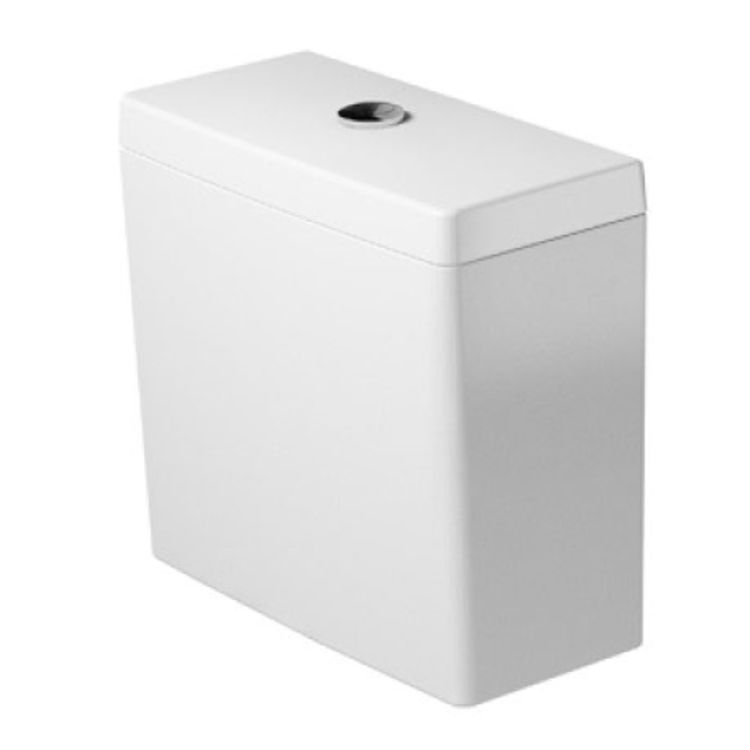 Duravit 0920100005 Starck 3 Dual Flush Toilet Tank White, 1.6 GPF