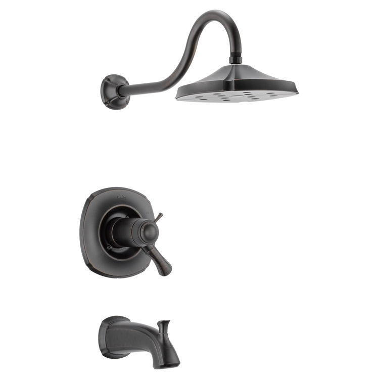 Delta T17T492-RB Delta T17T492-RB Addison TempAssure 17T Series Tub/Shower Trim - Venetian Bronze
