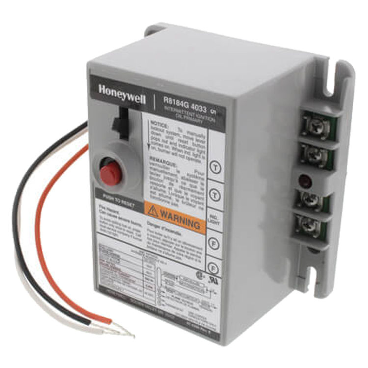 Honeywell R8184G4033 Protect Relay Oil Burner Control w/ 30 second