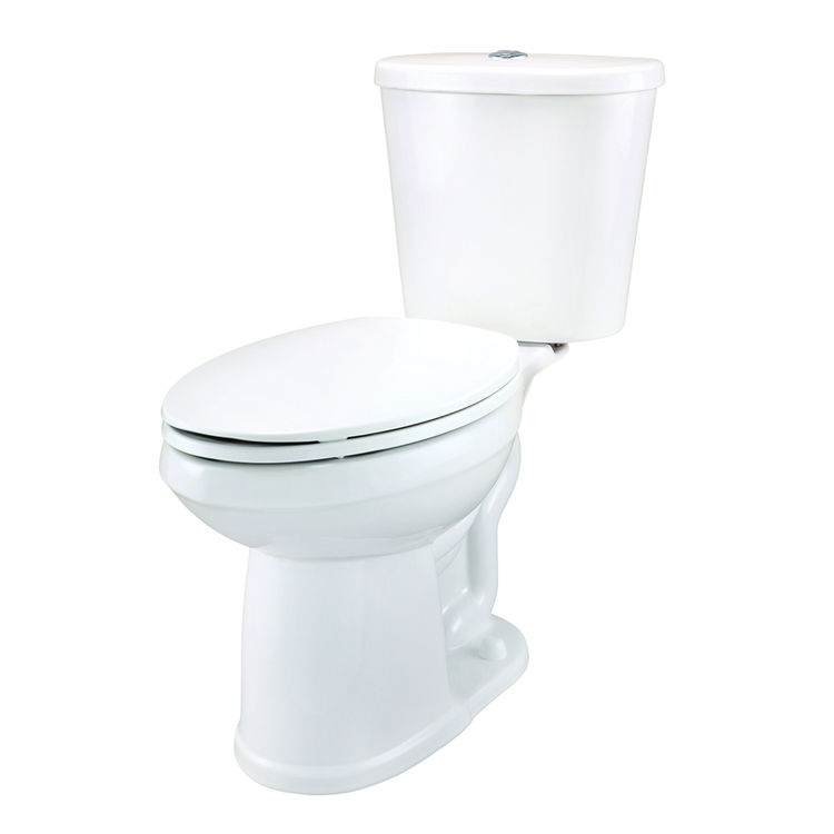 Gerber DF21118 Maxwell White Dual Flush TwoPiece ErgoHeight Toilet