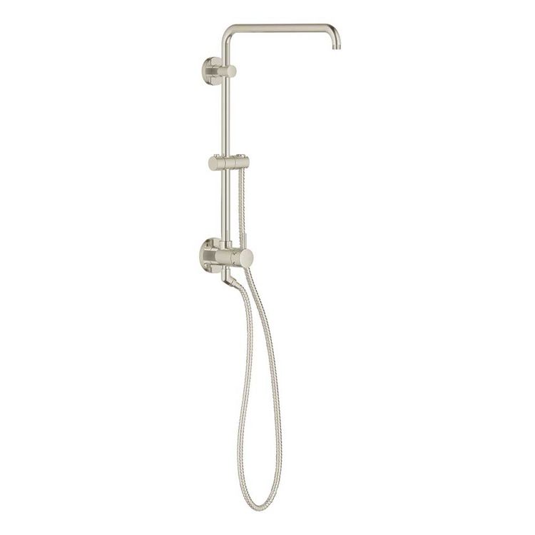 Grohe 124312 Grohe 124312 Retro-fit Shower System, Brushed Nickel