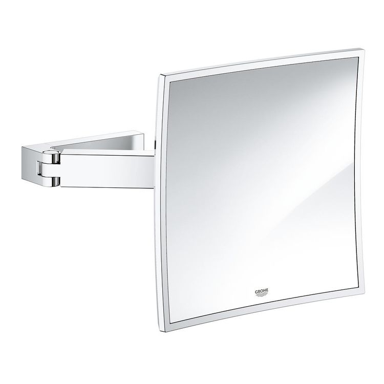 Grohe 40808000 Grohe 40808000 Selection Cube  Cosmetic Mirror - StarLight Chrome 