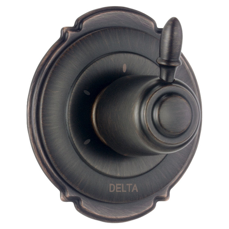 Delta T11855-RB Delta T11855-RB Victorian 3-Setting 2-Port Diverter Trim - Venetian Bronze