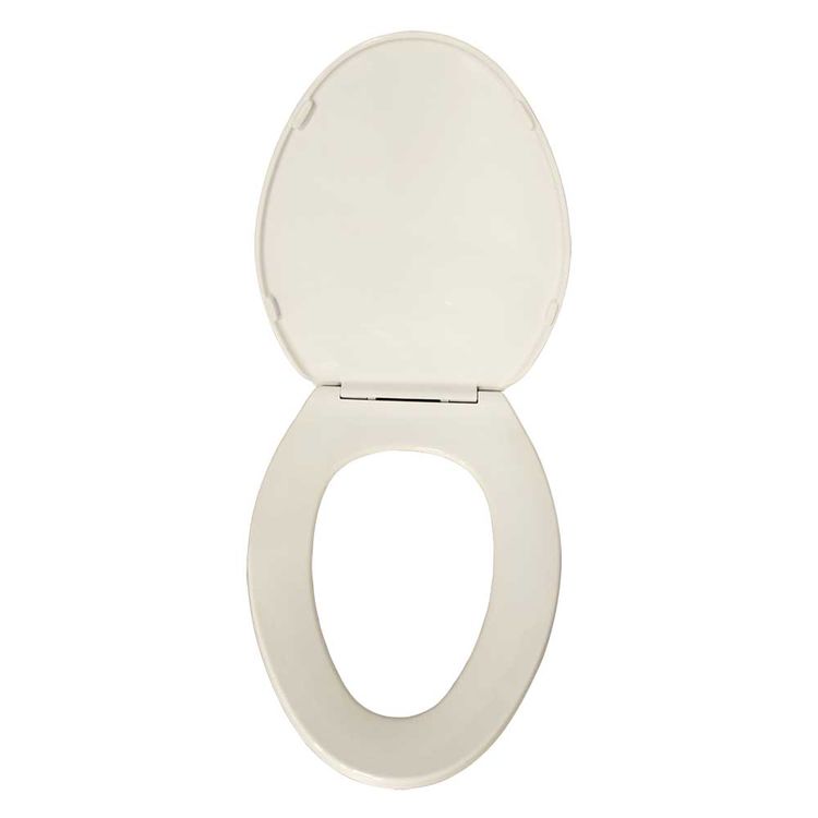elongated soft toilet seat almond