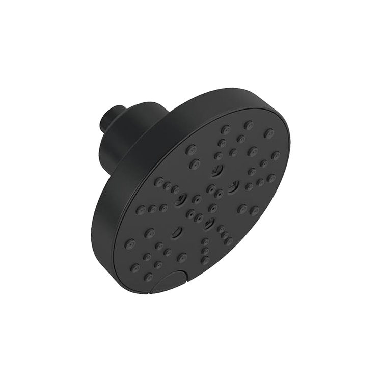 Delta 52668 Bl Rainshower Shower Head Matte Black Plumbersstock