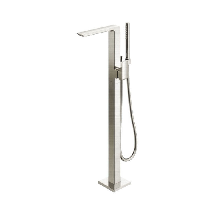 Toto Tbg02306u Bn Gr Freestanding Tub Filler W Spray Brushed Nickel