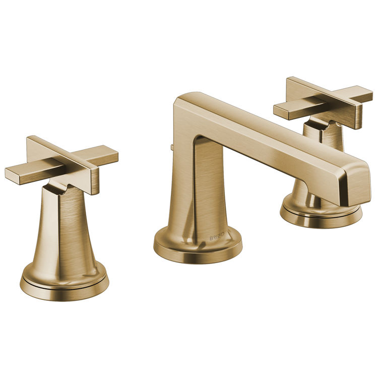 Brizo T65898lf-gllhp Levoir Widespread Wall Mount Faucet Less Handles Luxe Gold for sale online