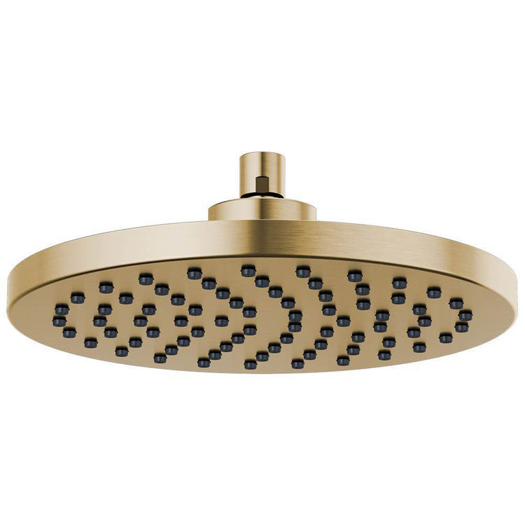 BRIZO 81398GL RAINSHOWER SHOWER HEAD LUXE GOLD PlumbersStock
