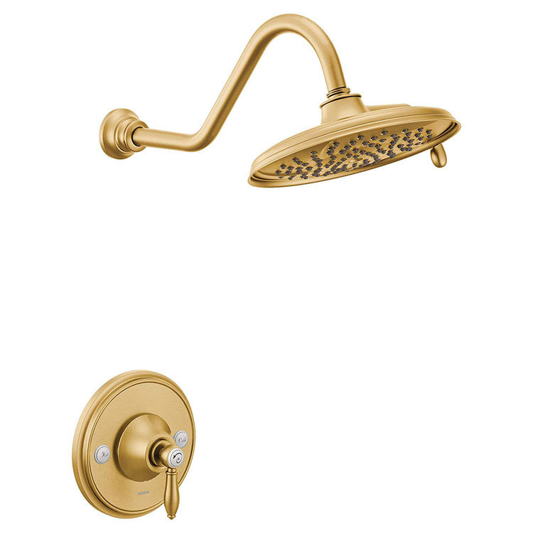 Moen TS32102EPBG Moen TS32102EPBG Weymouth Posi-Temp Shower Trim Only, Brushed Gold