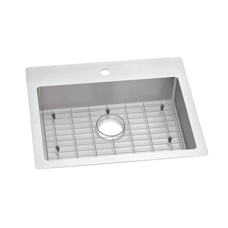 Elkay ECTSRAD25226TBG1 Elkay Crosstown Stainless Steel 25