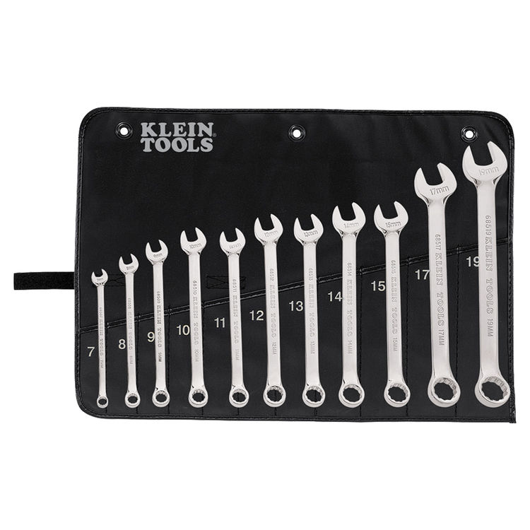 Klein 68502 KLEIN 68502 11 PIECE METRIC COMBINATION WRENCH SET