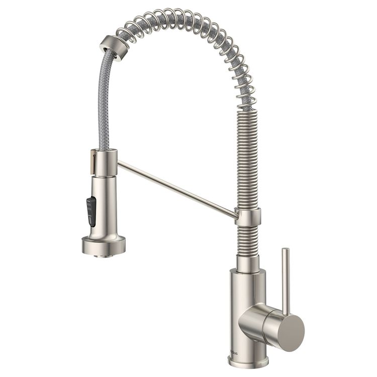 KRAUS KPF1610SS BOLDEN ONE HANDLE SEMI PRO KITCHEN FAUCET STAINLESS