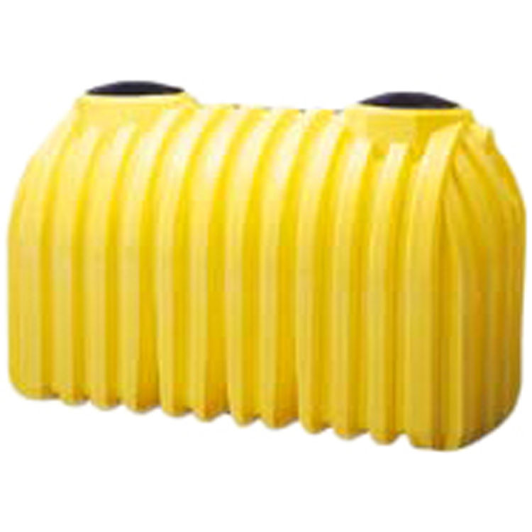 Norwesco Fluid 41744 Norwesco 41744 1250 Gallon Yellow Septic Tank Two Compartment