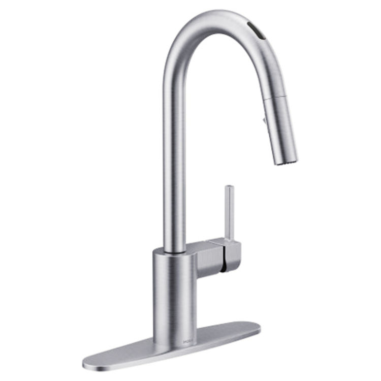 Moen 7565EVC Moen 7565EVC Align One-Handle Voice Activated Pulldown Kitchen Faucet - Chrome