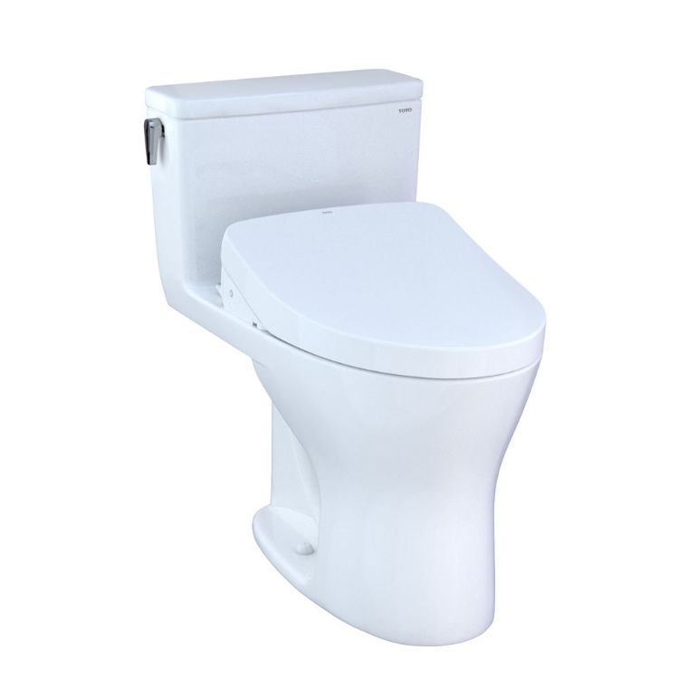Toto Ultramax Washlet One Piece Elongated Toilet Cotton Mw8563046csmg 01