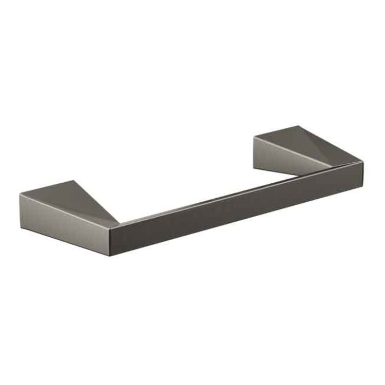 Delta 74308-KS Trillian 8" Towel Bar, Black Stainless | PlumbersStock