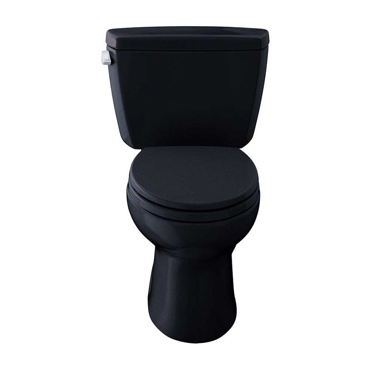 View 3 of Toto CST744SLD#51 TOTO Drake Two-Piece Elongated 1.6 GPF ADA Compliant Toilet with Insulated Tank, Ebony - CST744SLD#51