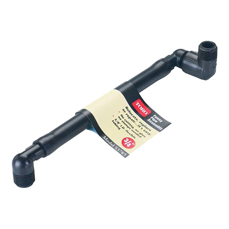 Toro 53785 Funny Pipe Flex Assembly, 3/4 in MNPT X 1/2 in MNPT, PVC