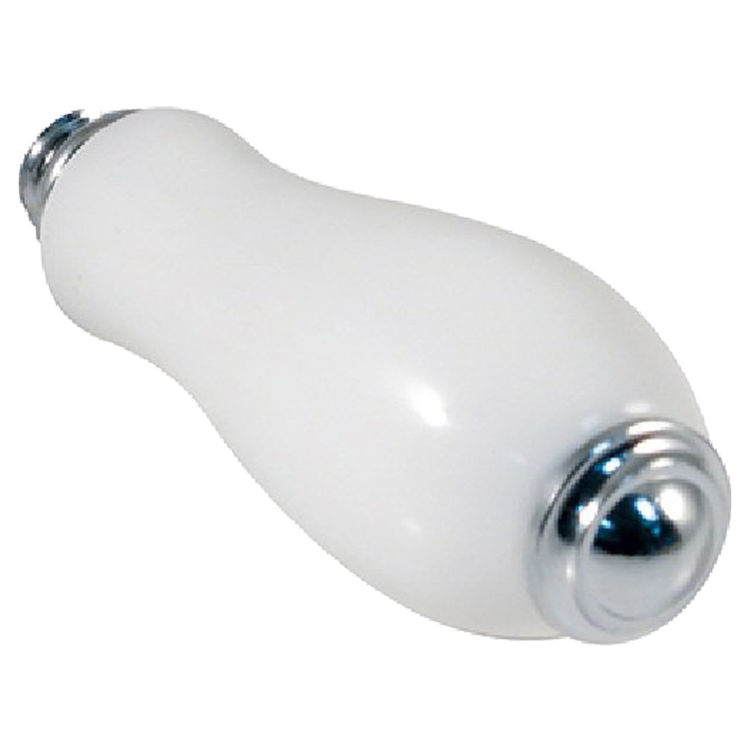 Pfister 940-991A Bathroom Faucet Handle, Porcelain/Chrome