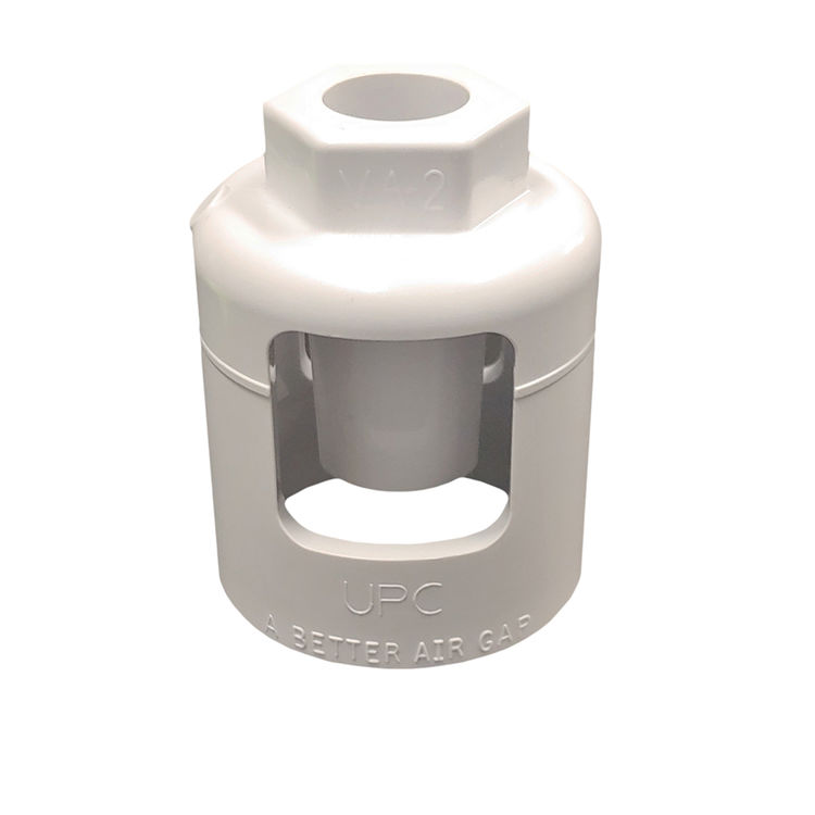 Air Gap for Water Softeners With Straight Adapter PlumbersStock