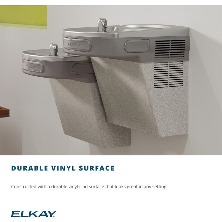 Elkay EZSTL8LC Versatile Cooler BiLevel, NonFiltered, 8 GPH, Wall