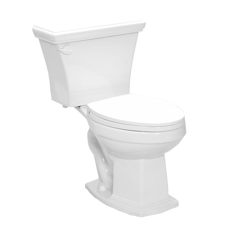 Western Pottery B893W Tuscany Elongated Toilet Bowl Only, White