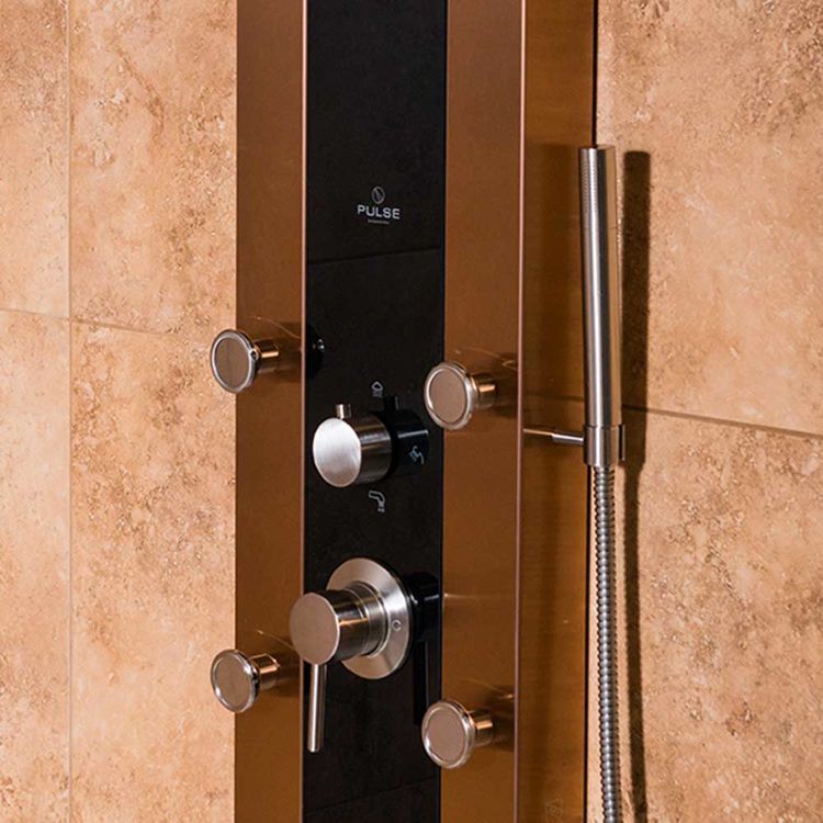 Pulse 1049BBN Rio ShowerSpa Shower System, Brushed Nickel Finish
