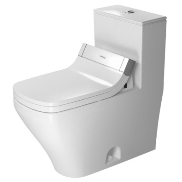 Duravit 21575100051 Duravit 21575100051 DuraStyle Single Flush/Dual Flush One-Piece Floor Mounted Elongated Toilet - White