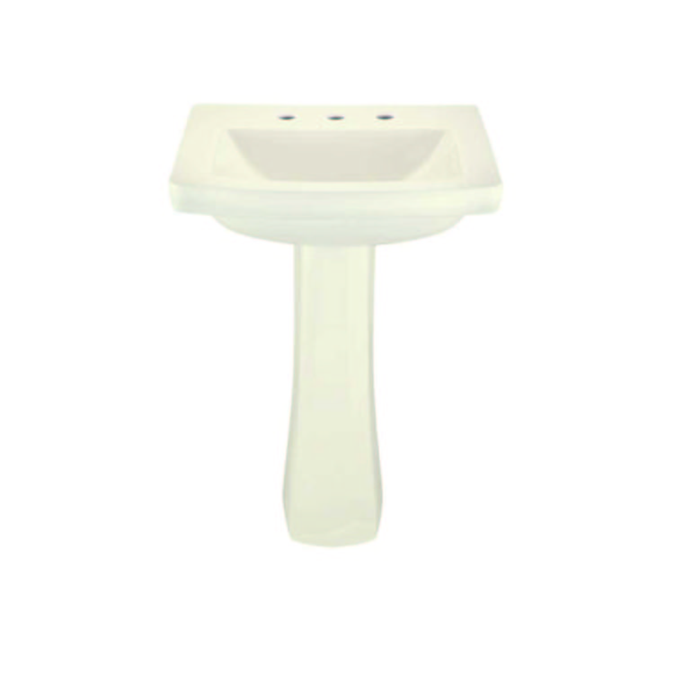 Gerber 22519 Blaze 8" Centers Standard Pedestal Bathroom Sink