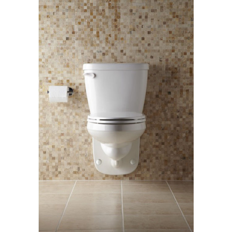 View 3 of Gerber 20-021 Gerber 20-021 Maxwell Two-Piece Wall Hung Back Outlet Elongated Toilet, 1.28 gpf 4