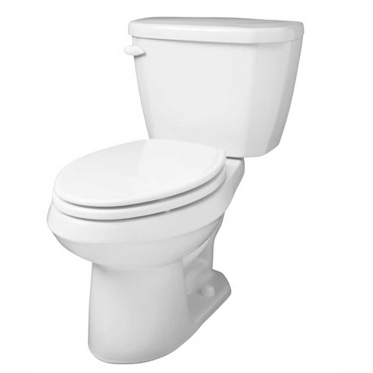 Gerber TB20562 Viper ToiletInABox TwoPiece Elongated Toilet, 1.28