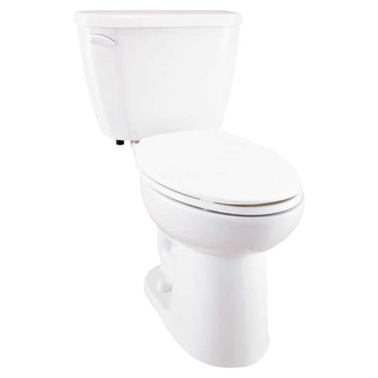 gerber vp 21 viper white two piece elongated ergoheight toilet