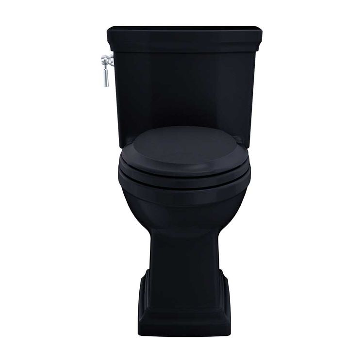 View 4 of Toto MS814224CEF#51 TOTO Promenade II One-Piece Elongated 1.28 GPF Universal Height Toilet, Ebony - MS814224CEF#51