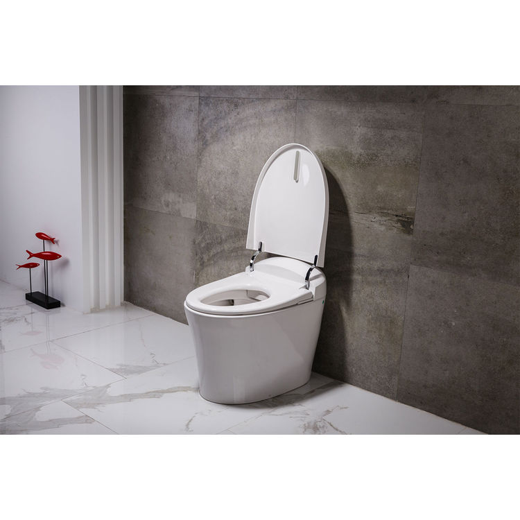View 5 of Trone Plumbing FETBCERN-12.WH Trone Fountina Smart Electronic Bidet Toilet in White, FETBCERN-12.WH