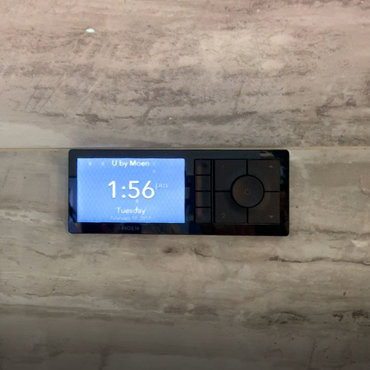 Moen TS3304BL U by Moen 4Outlet Smart Shower System Controller, Matte