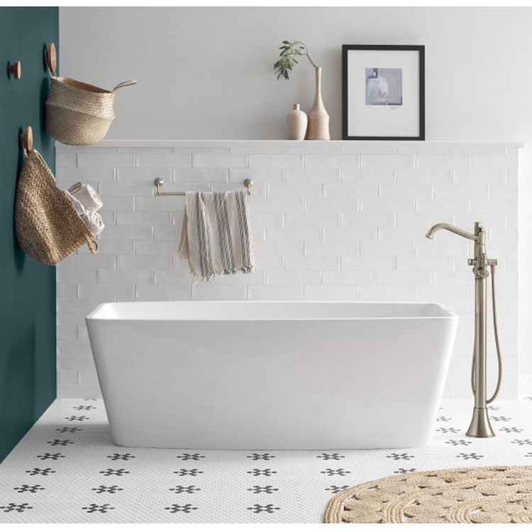 Moen 9025bn Belfield Floor Mounted Tub Filler With Handshower