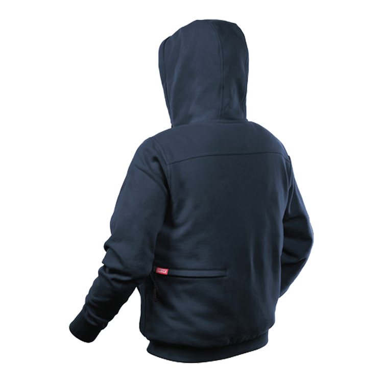 View 4 of Milwaukee 302BL-20XL Milwaukee M12 Heated Hoodie, Extra-Large, Blue - 302BL-20XL