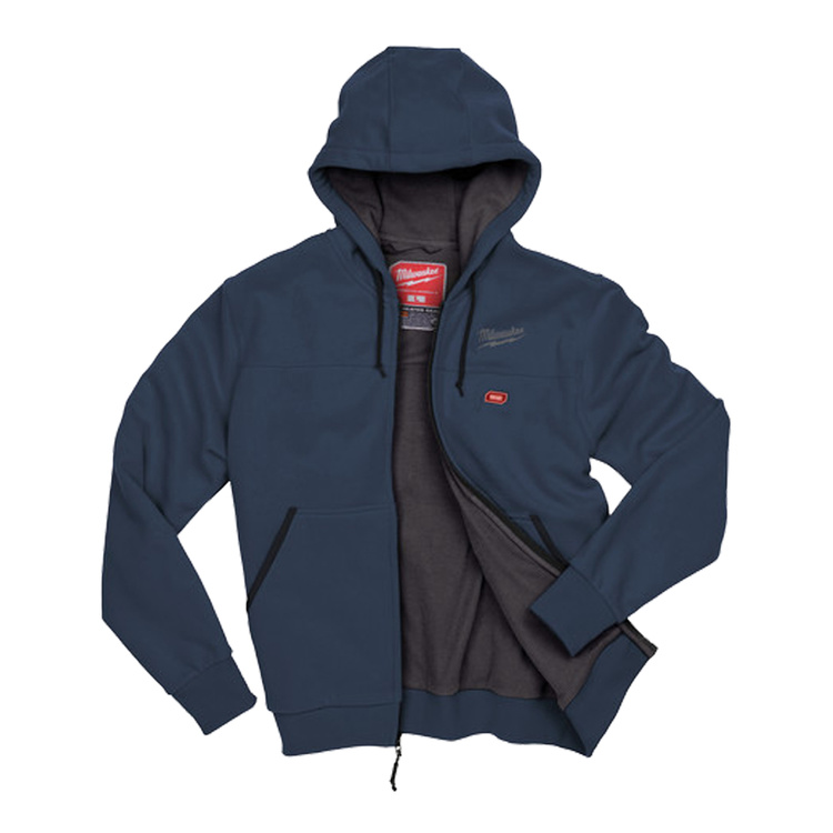 View 5 of Milwaukee 302BL-20XL Milwaukee M12 Heated Hoodie, Extra-Large, Blue - 302BL-20XL