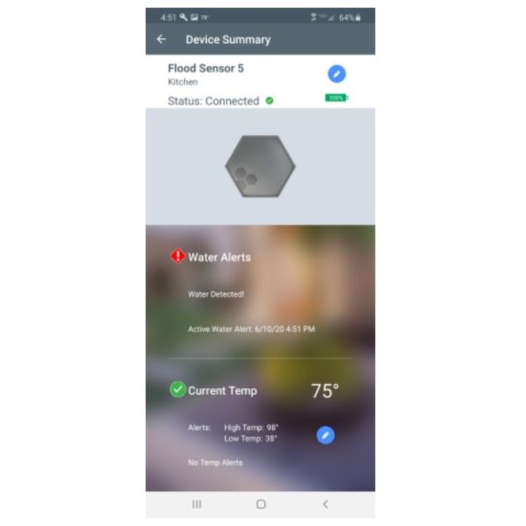 Orbit 71003 Bhyve Smart Flood Sensor with Hub PlumbersStock
