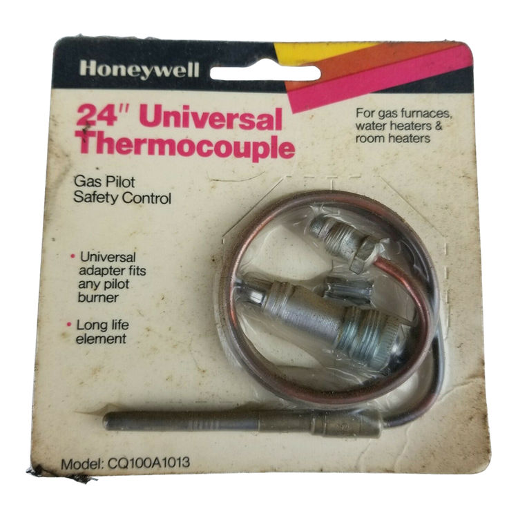 Honeywell CQ100A1013 24-inch Replacement 24" Thermocouple Gas Furnaces Boilers for sale online 